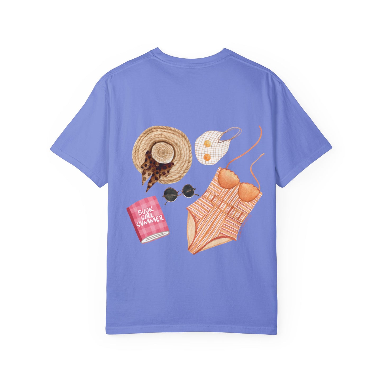 Book Girl Summer T-shirt