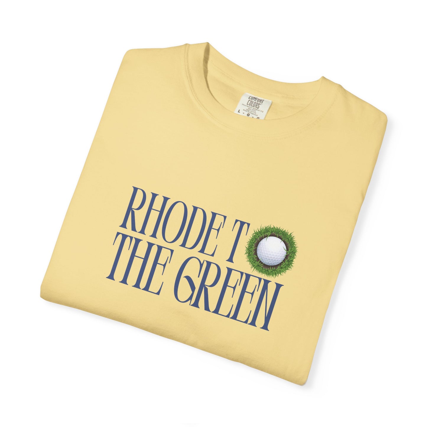 Rhode to the Green — Golfer Coastal Tee