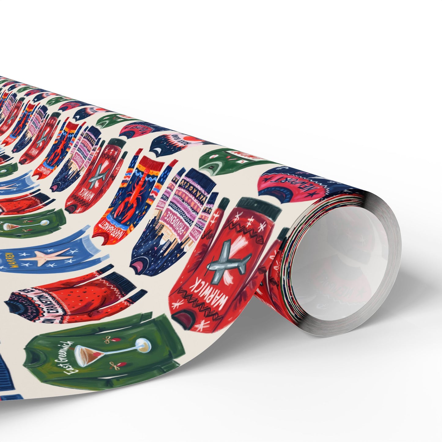 RI Ugly Sweater- Wrapping Paper