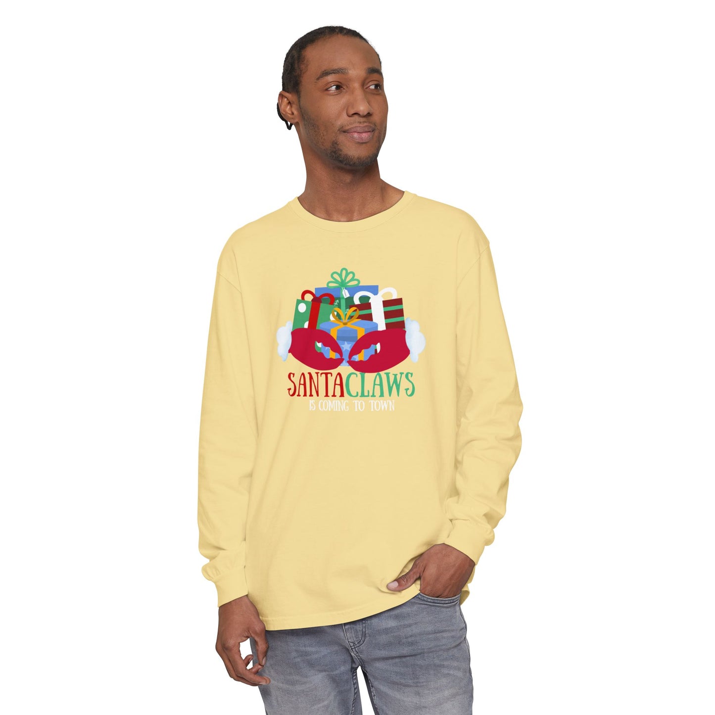 Santa Claws- Long Sleeve