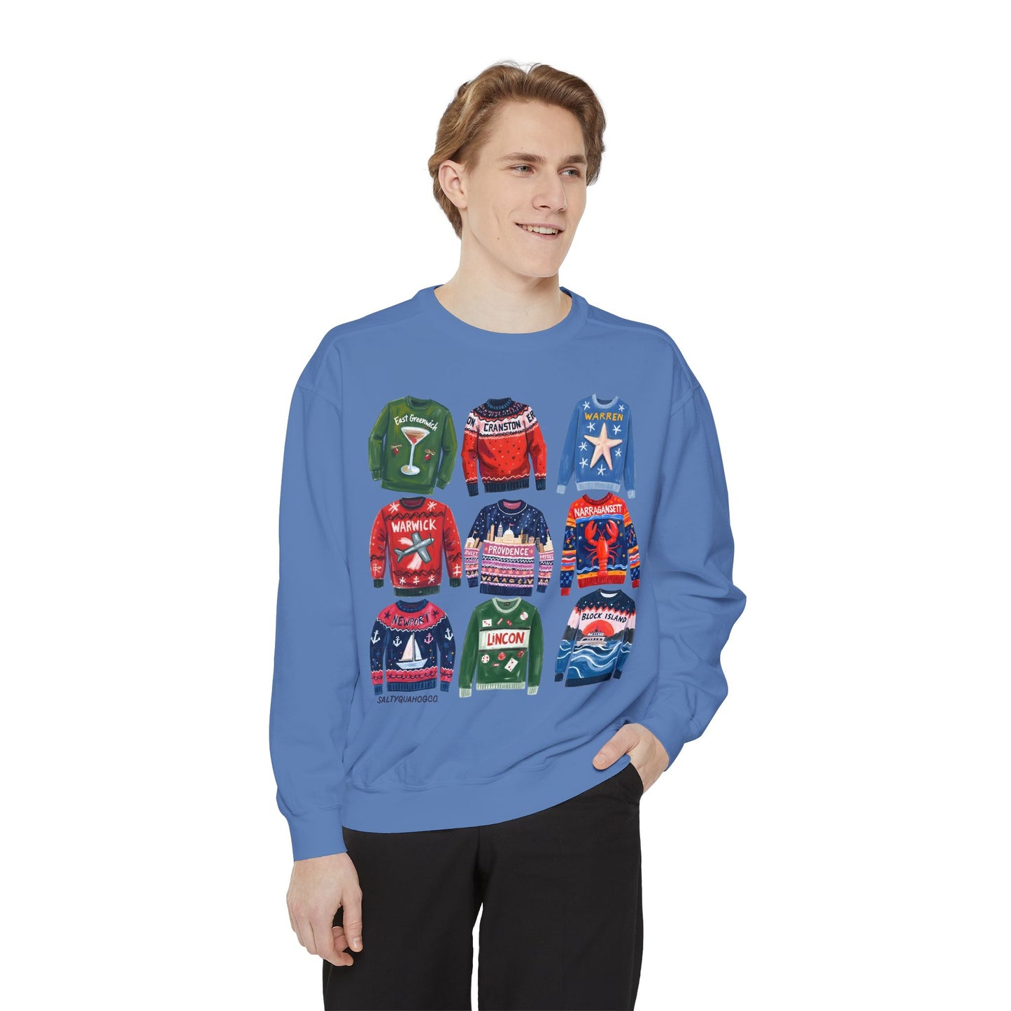 RI Ugly Sweater-Crewneck