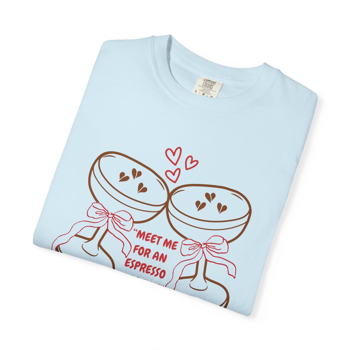 Espresso Martini T-Shirt — "Meet Me for an Espresso Martini" Graphic Tee