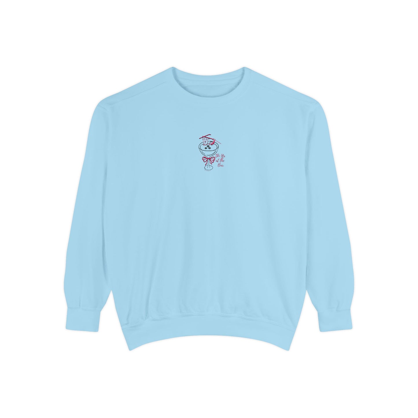 CutSki Ya at the Bar Crewneck- embroidered