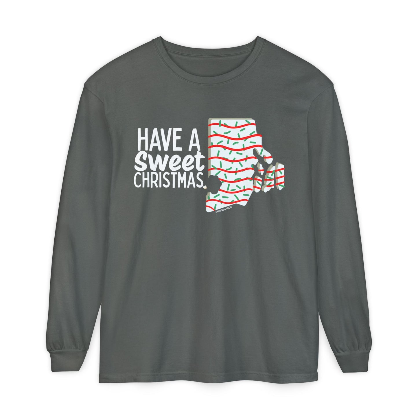 RI Shaped Holiday Cake- Long Sleeve