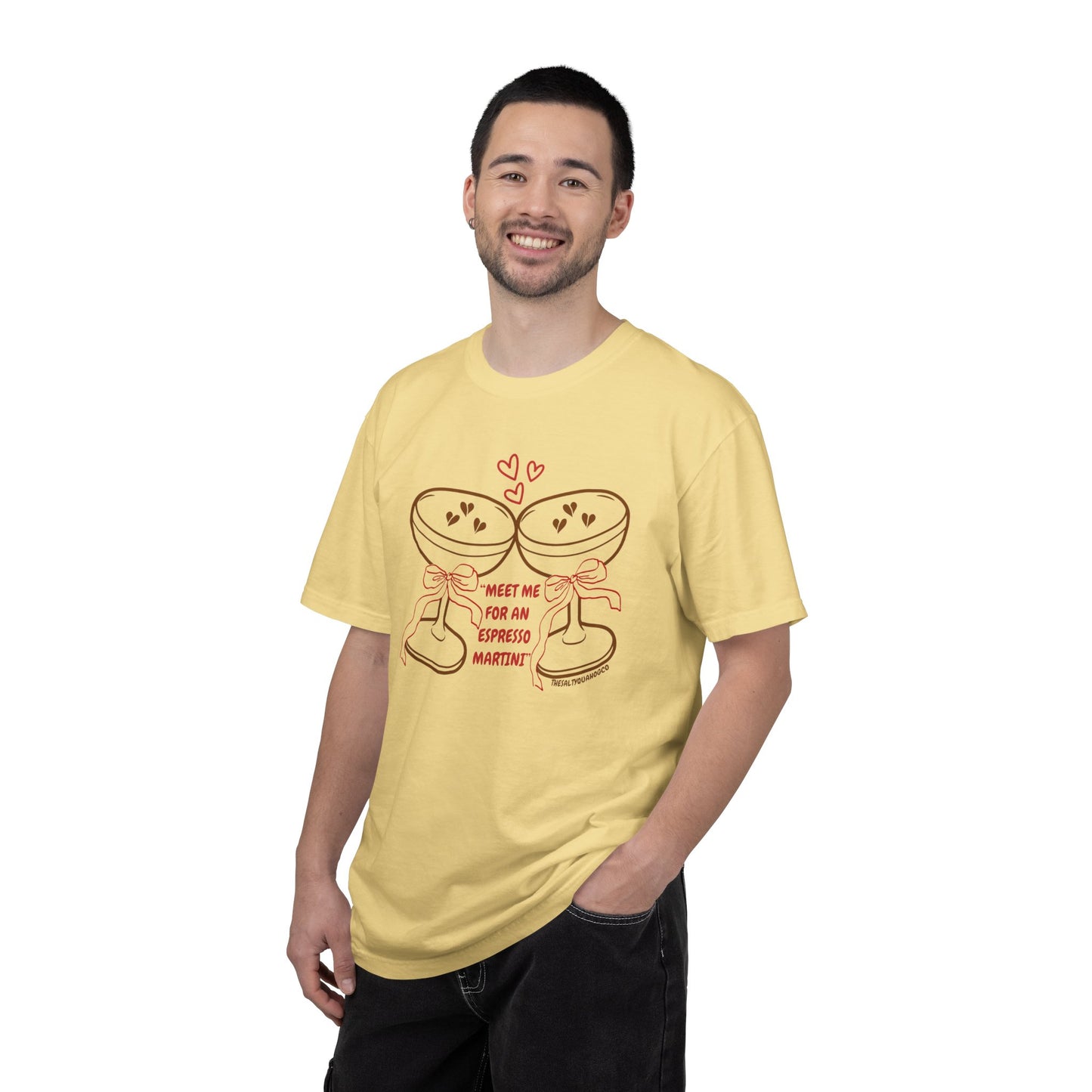 Espresso Martini T-Shirt — "Meet Me for an Espresso Martini" Graphic Tee
