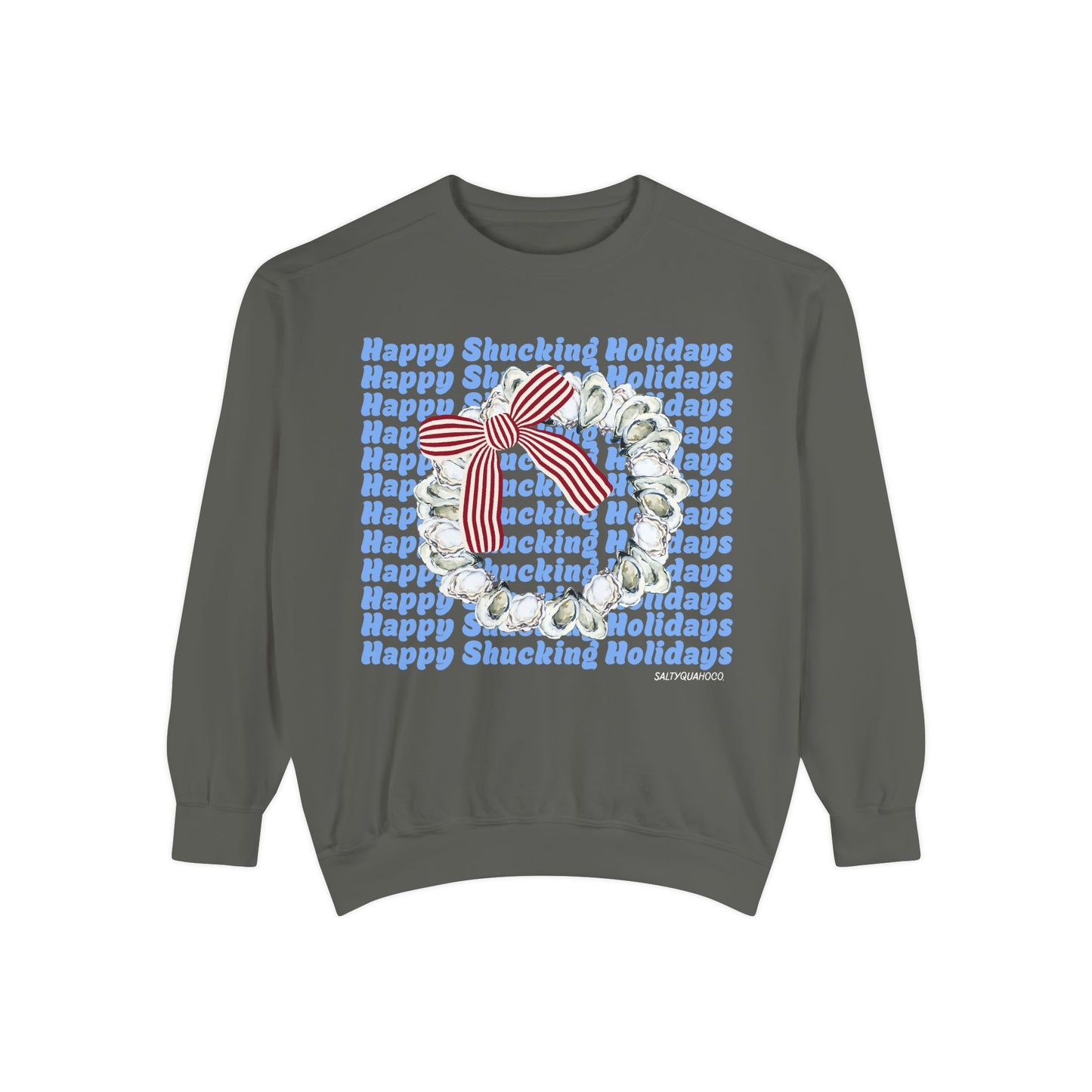 Happy Shucking Holidays-Crewneck