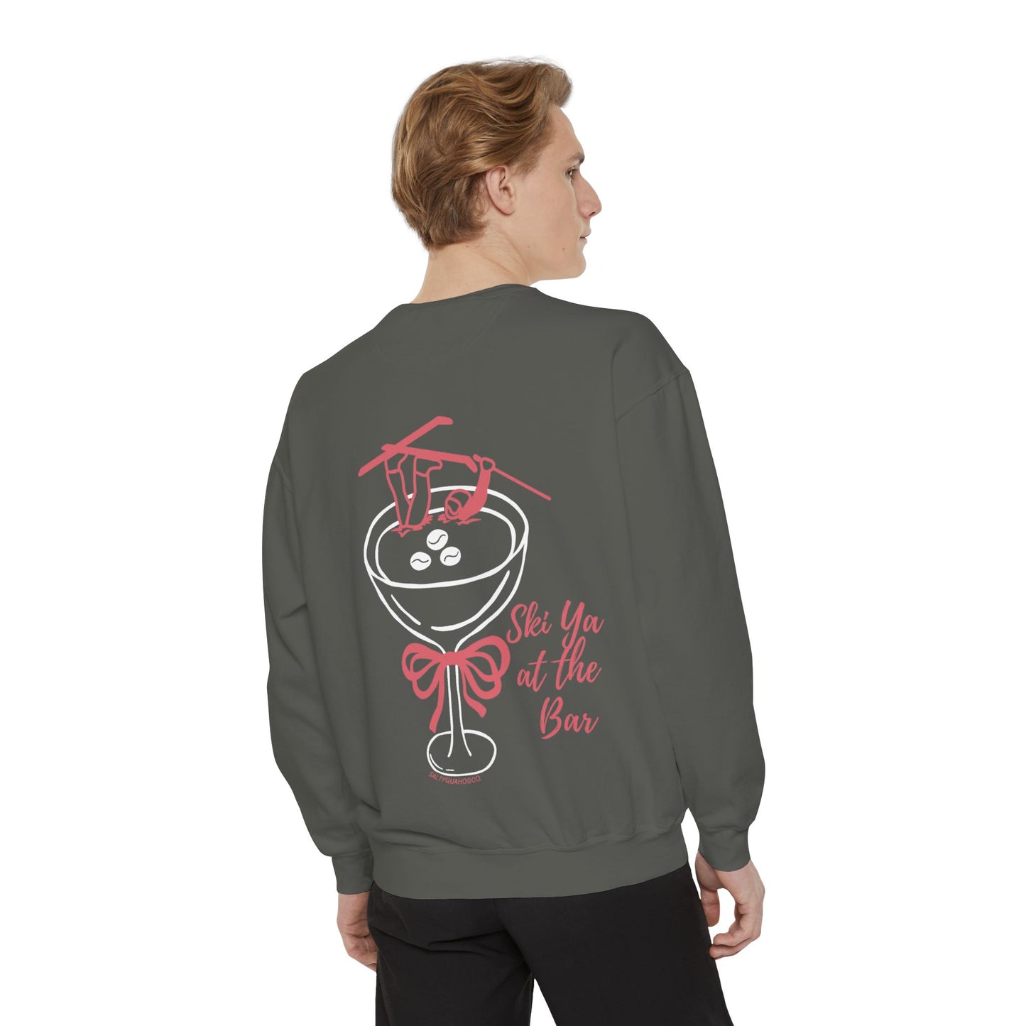 Ski Ya at the Bar-Crewneck