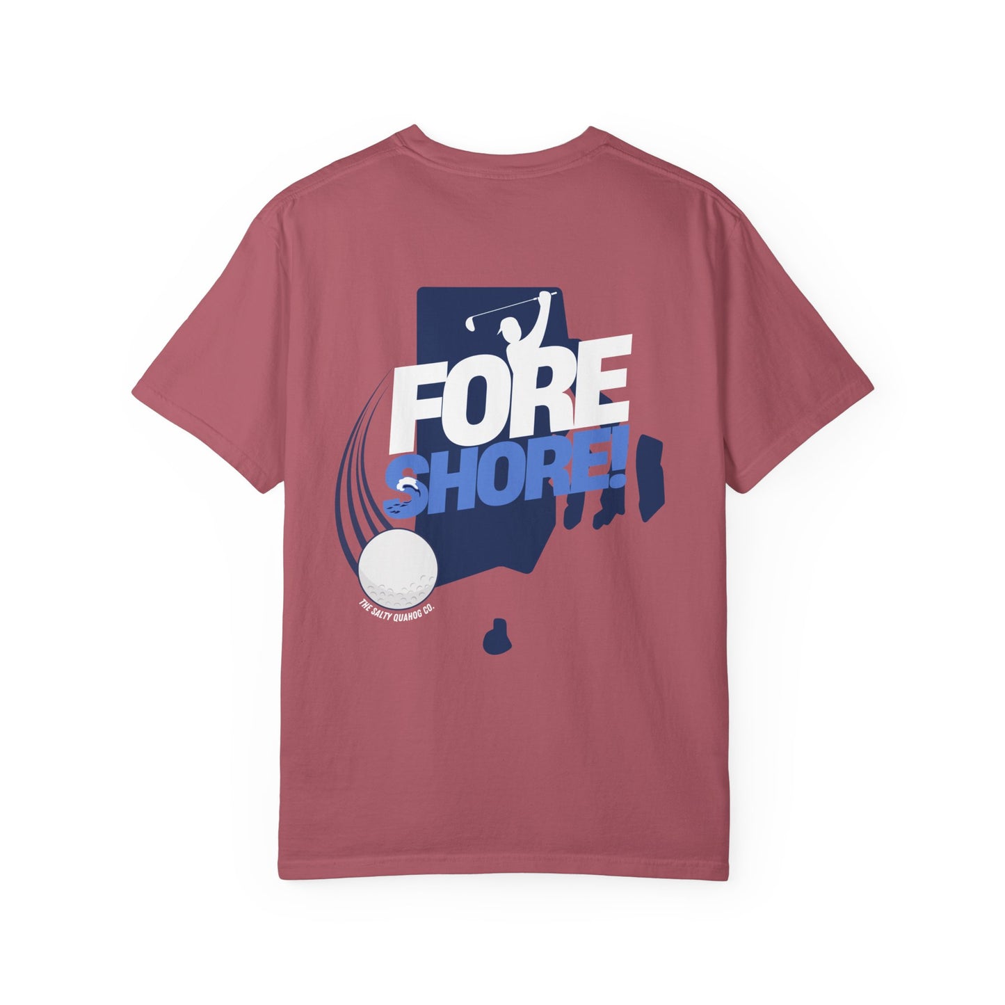 Fore Shore- Golfer Coastal Tee