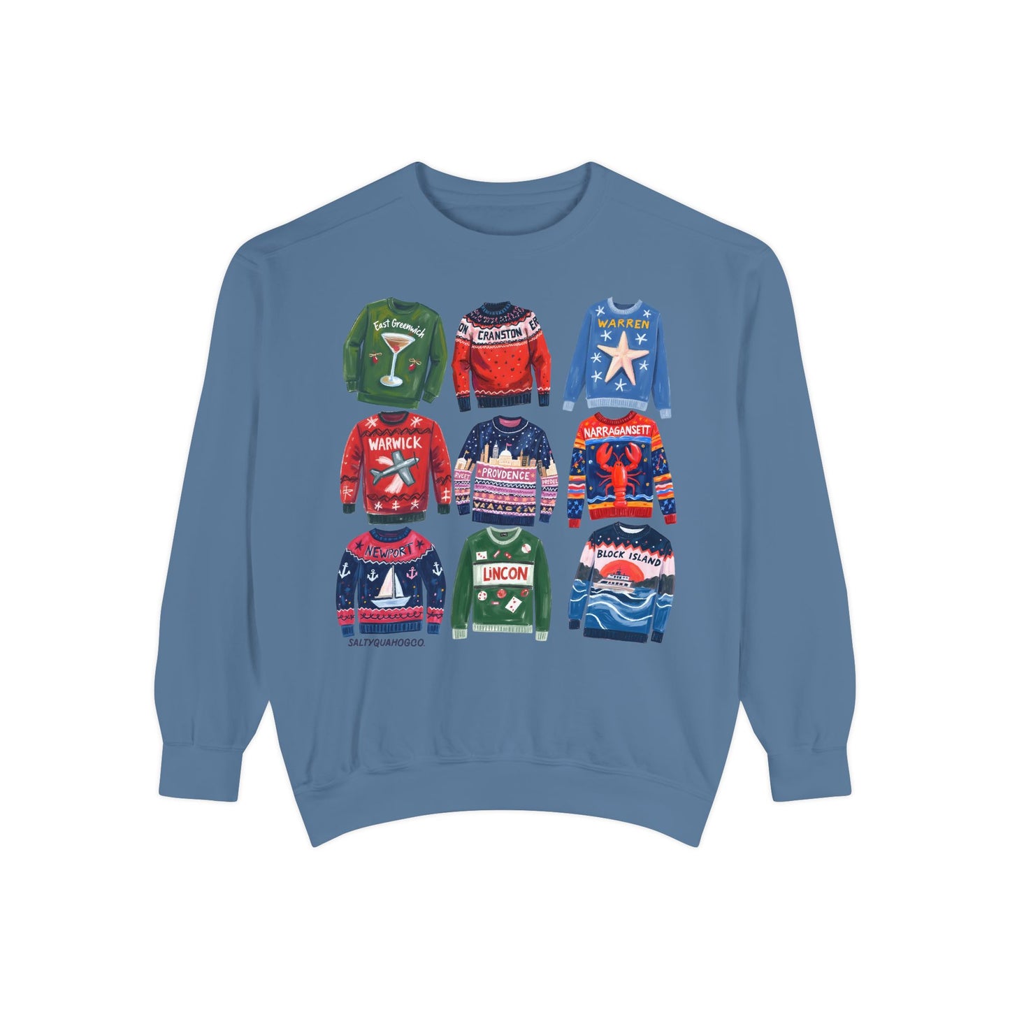 RI Ugly Sweater-Crewneck