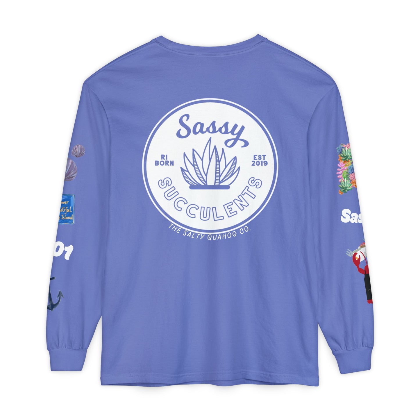 Sassy Succulents Long Sleeve T-Shirt