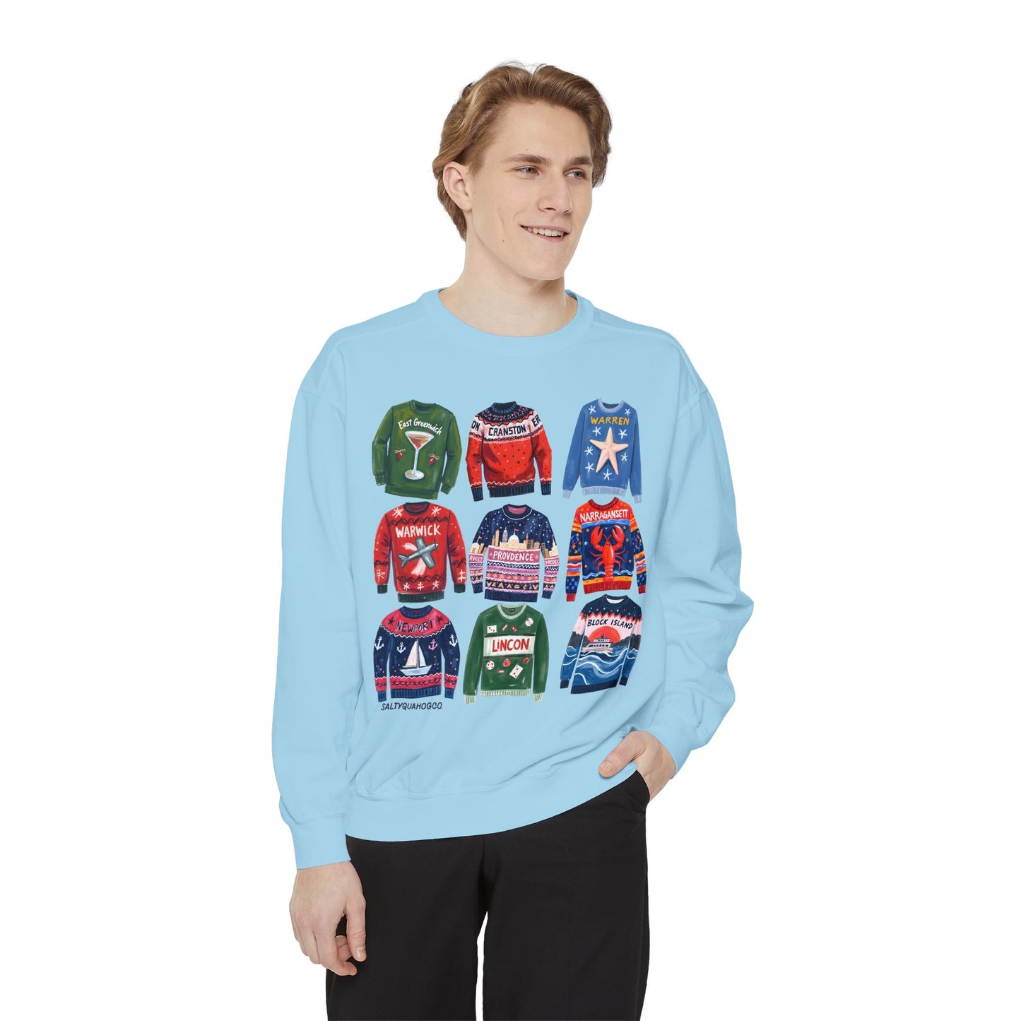 RI Ugly Sweater-Crewneck