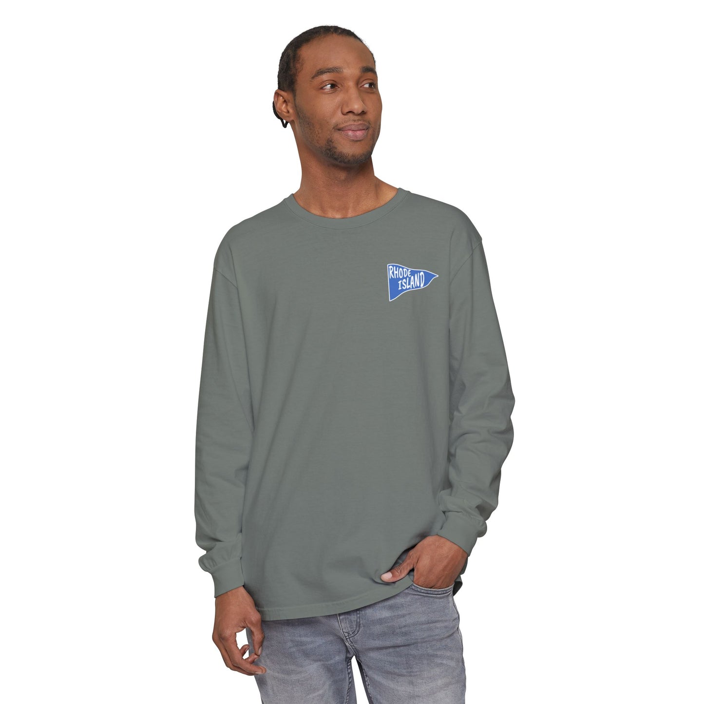College Sketch Unisex Long Sleeve T-Shirt