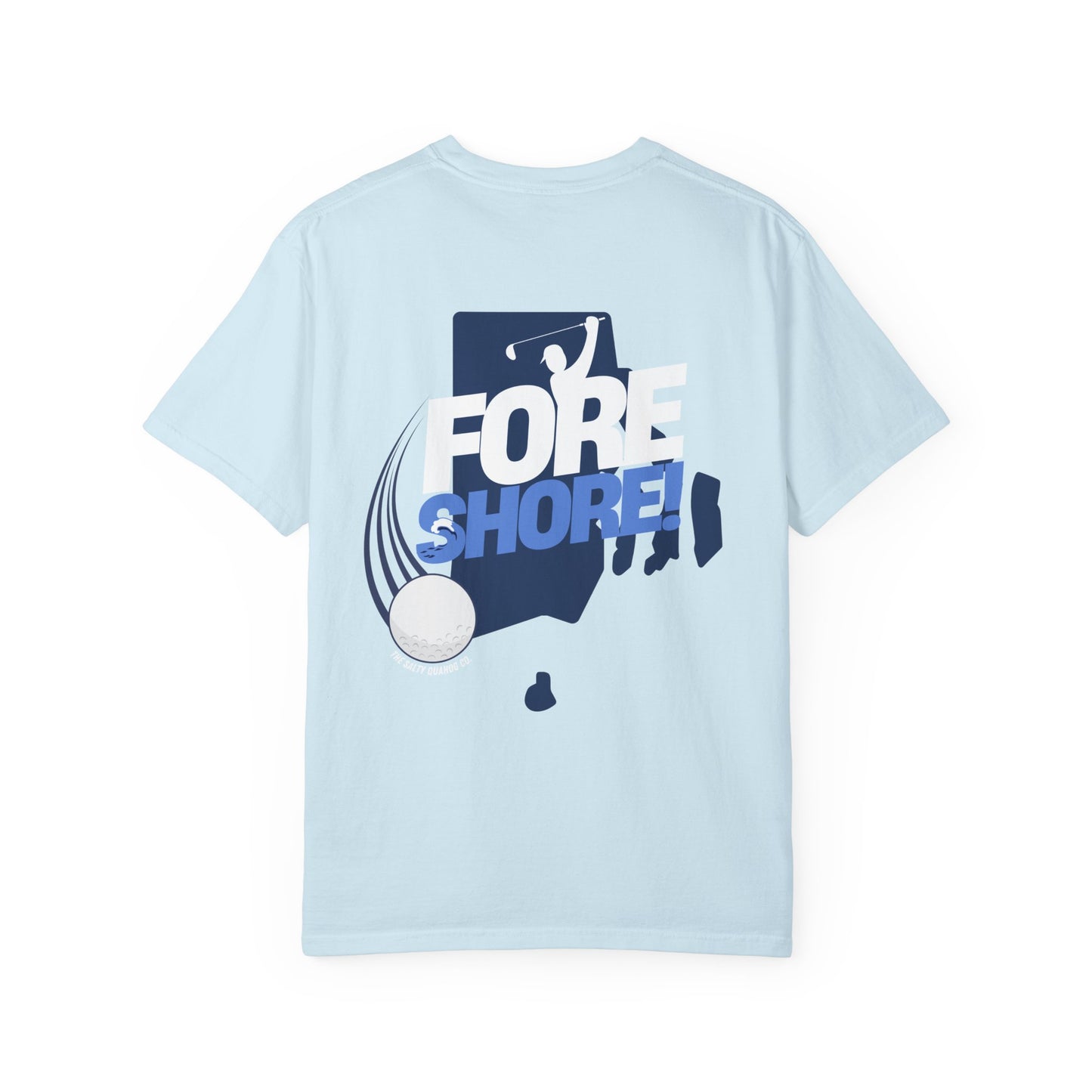 Fore Shore- Golfer Coastal Tee