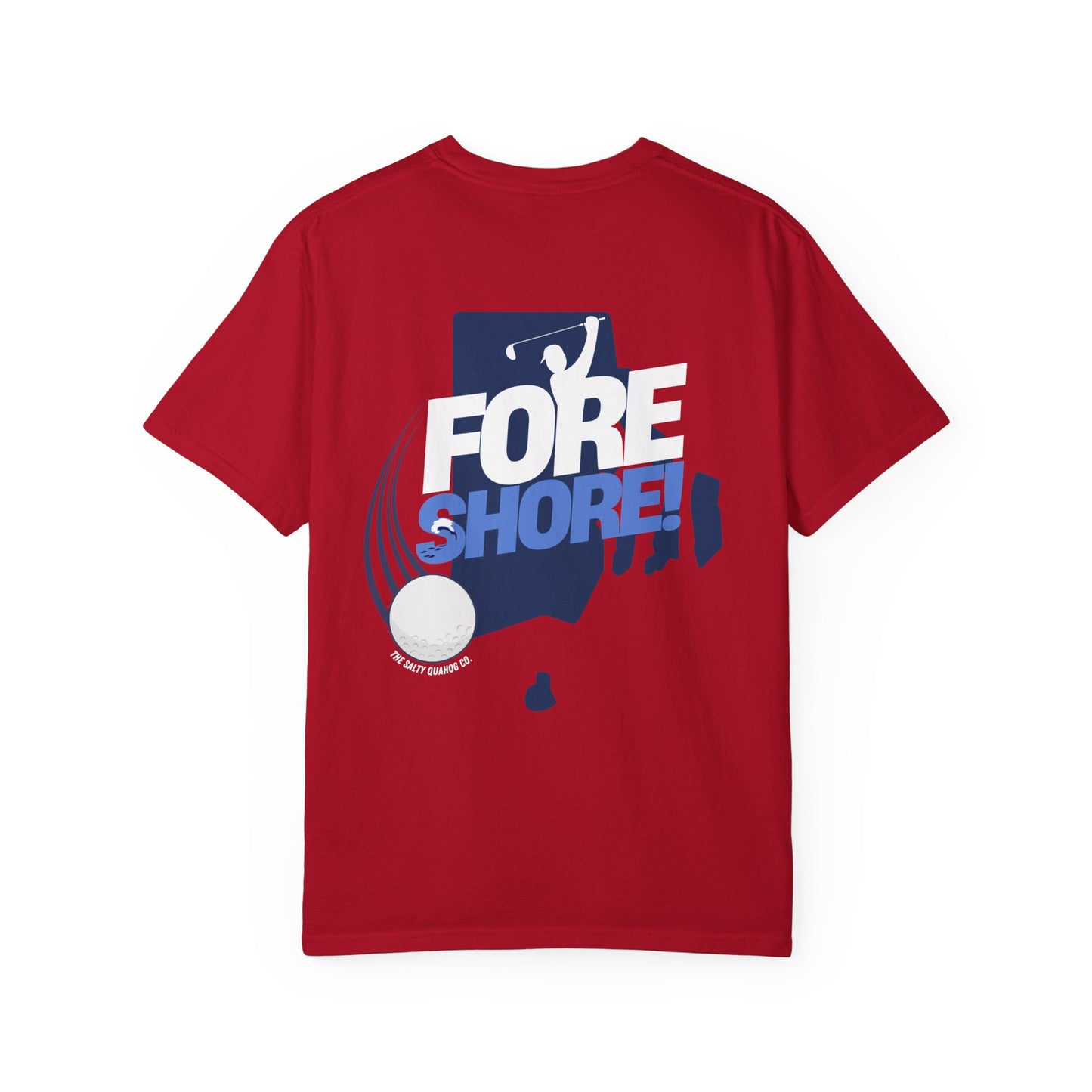 Fore Shore- Golfer Coastal Tee