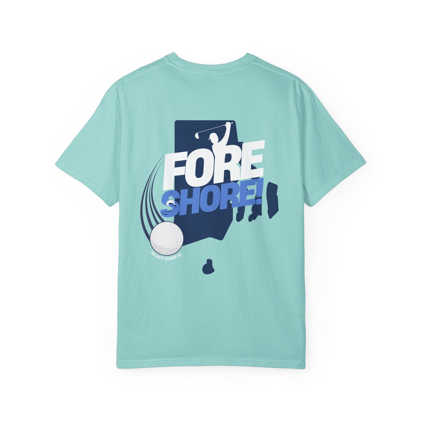 Fore Shore- Golfer Coastal Tee