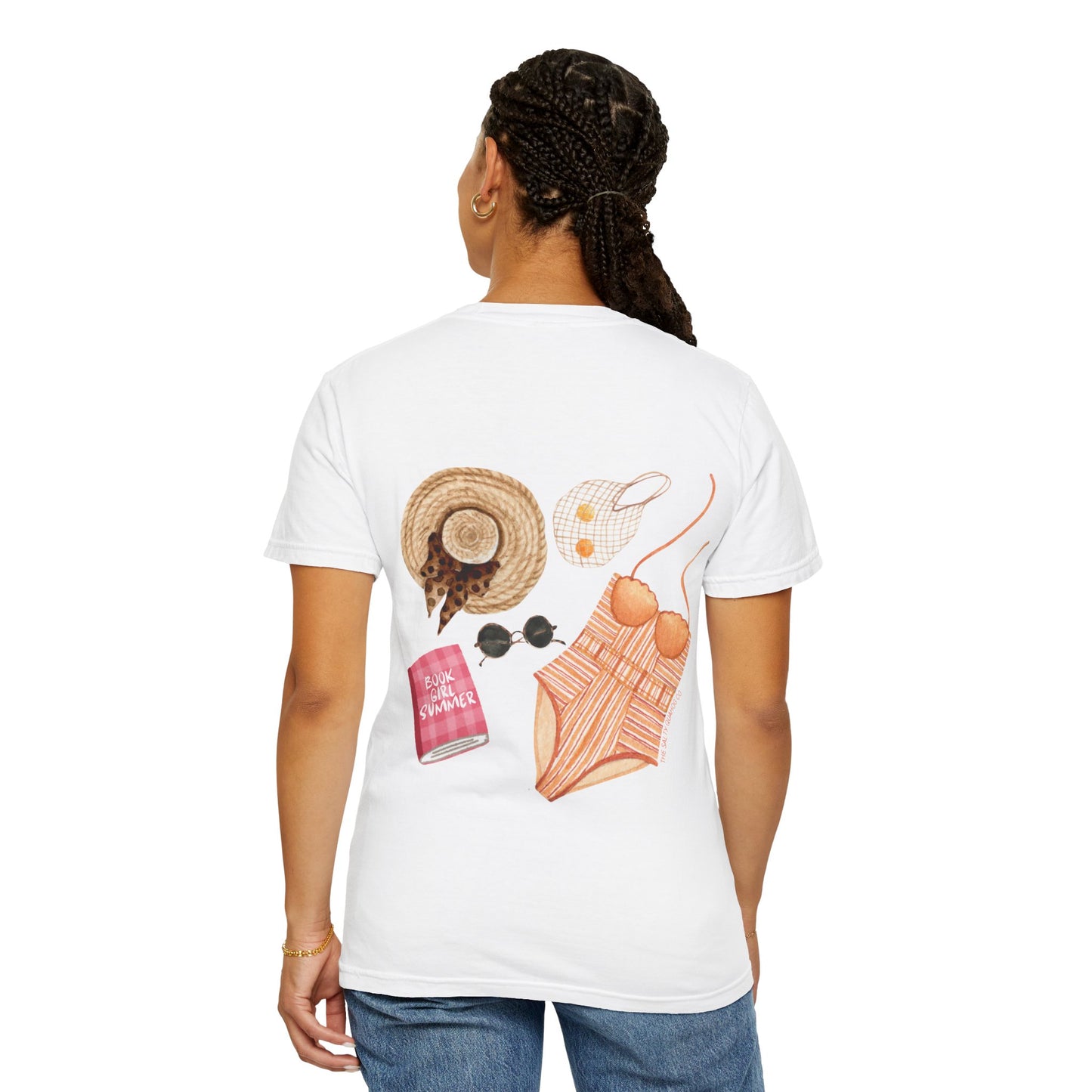 Book Girl Summer T-shirt