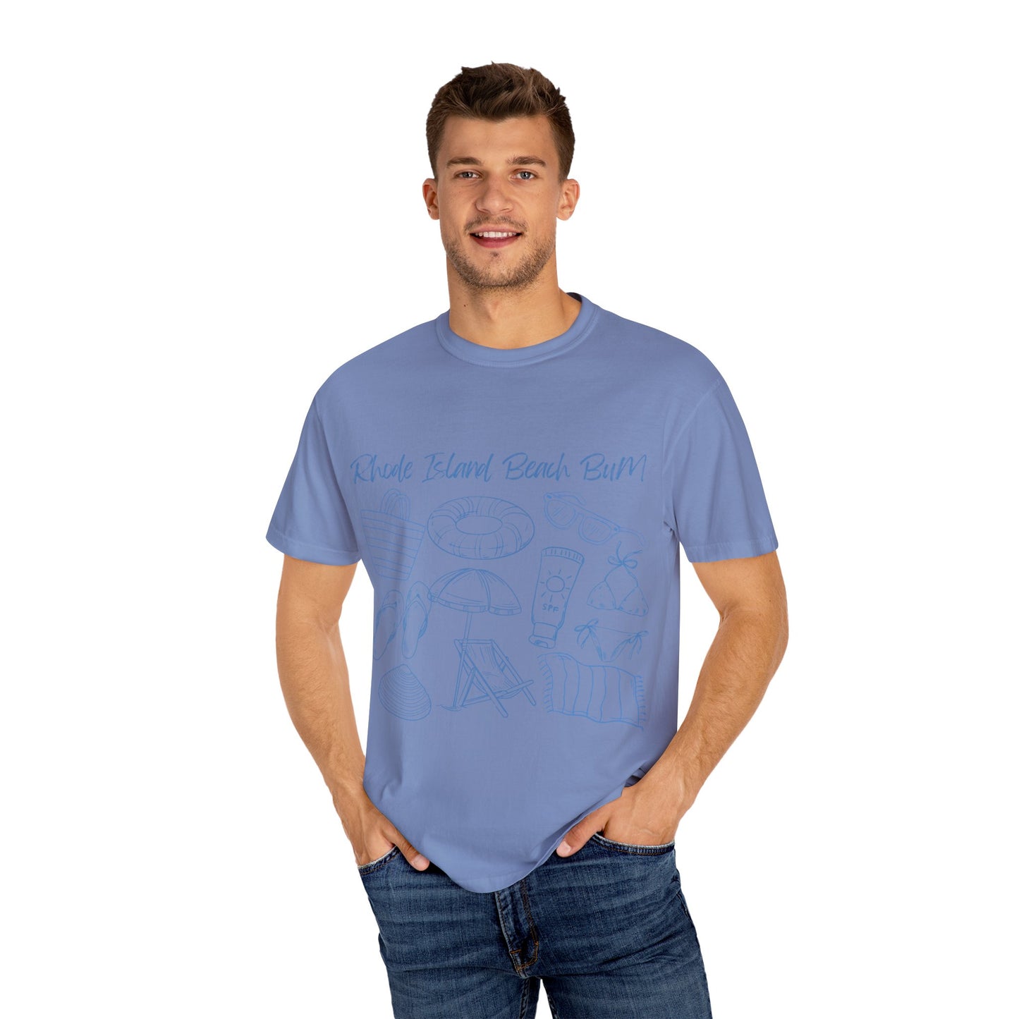 Rhode Island Beach Bum T-shirt