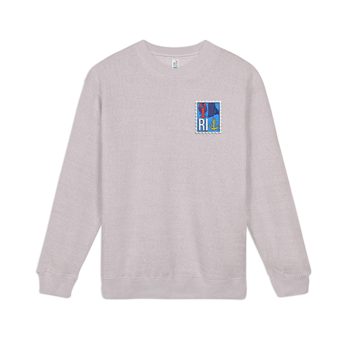 RI Stamp Knit Crewneck