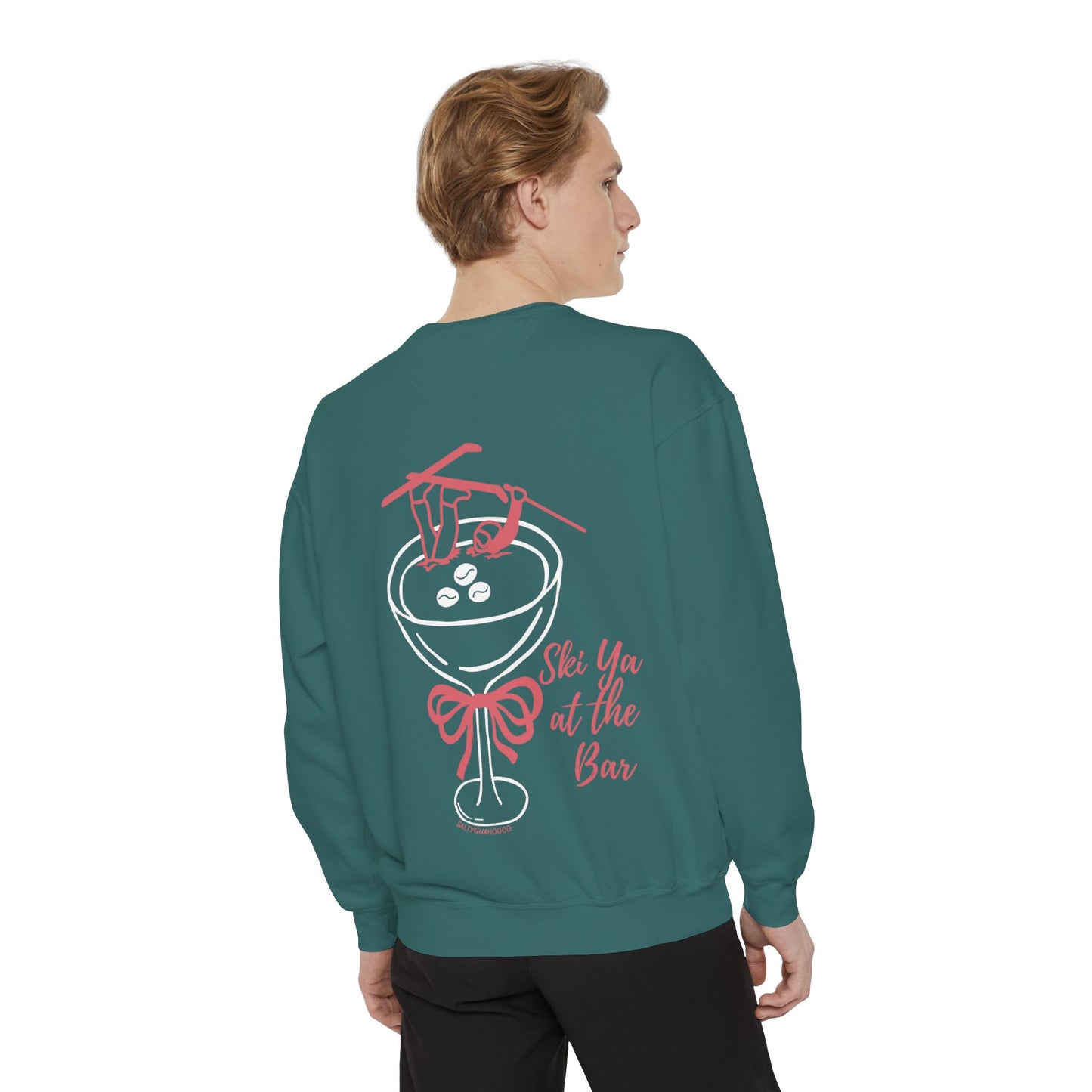 Ski Ya at the Bar-Crewneck
