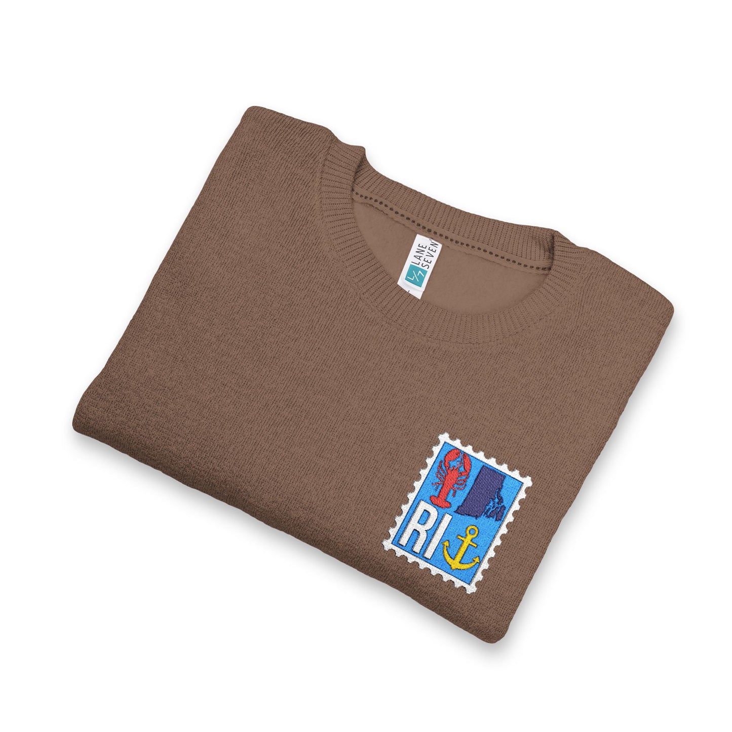 RI Stamp Knit Crewneck