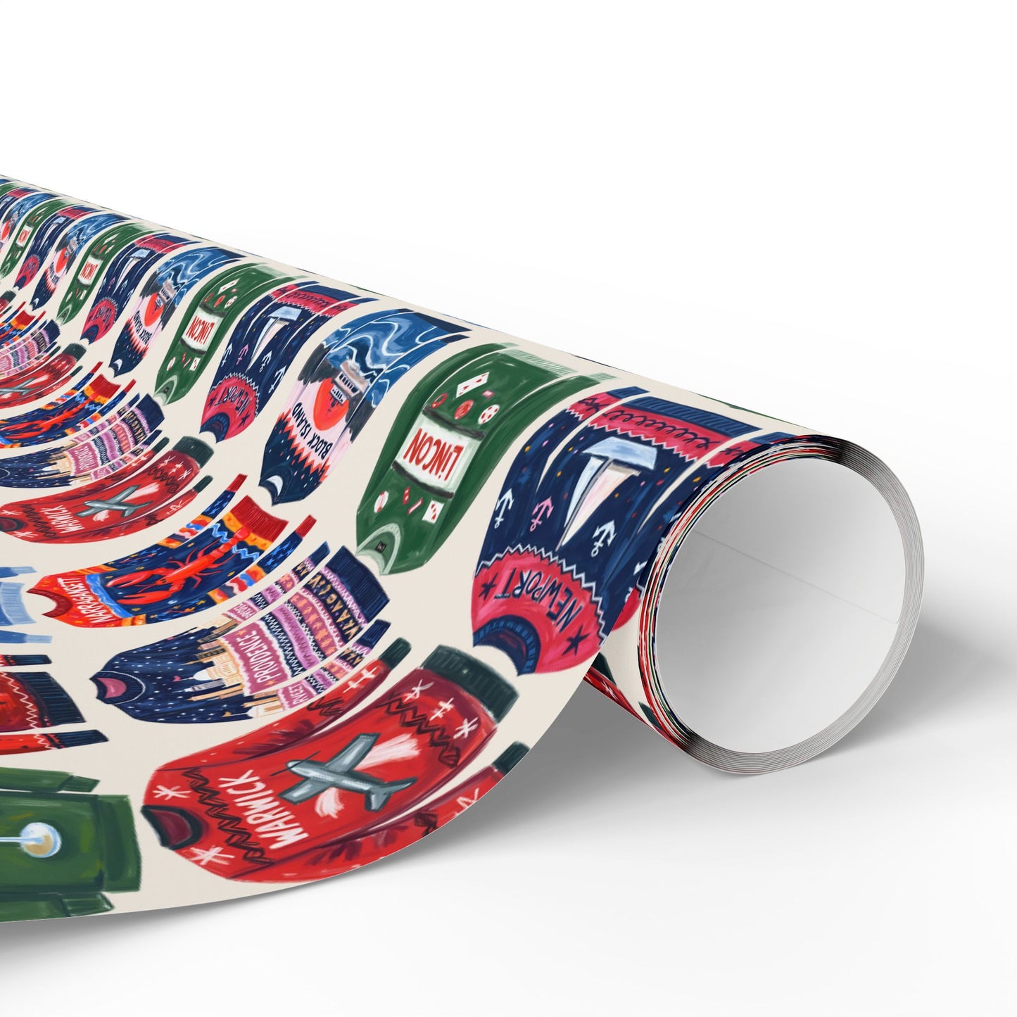RI Ugly Sweater- Wrapping Paper