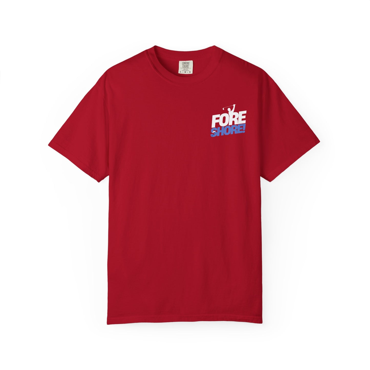 Fore Shore- Golfer Coastal Tee
