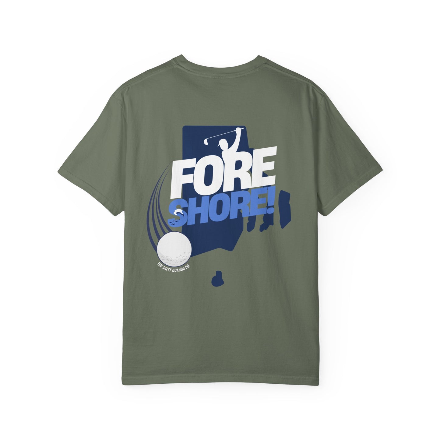 Fore Shore- Golfer Coastal Tee