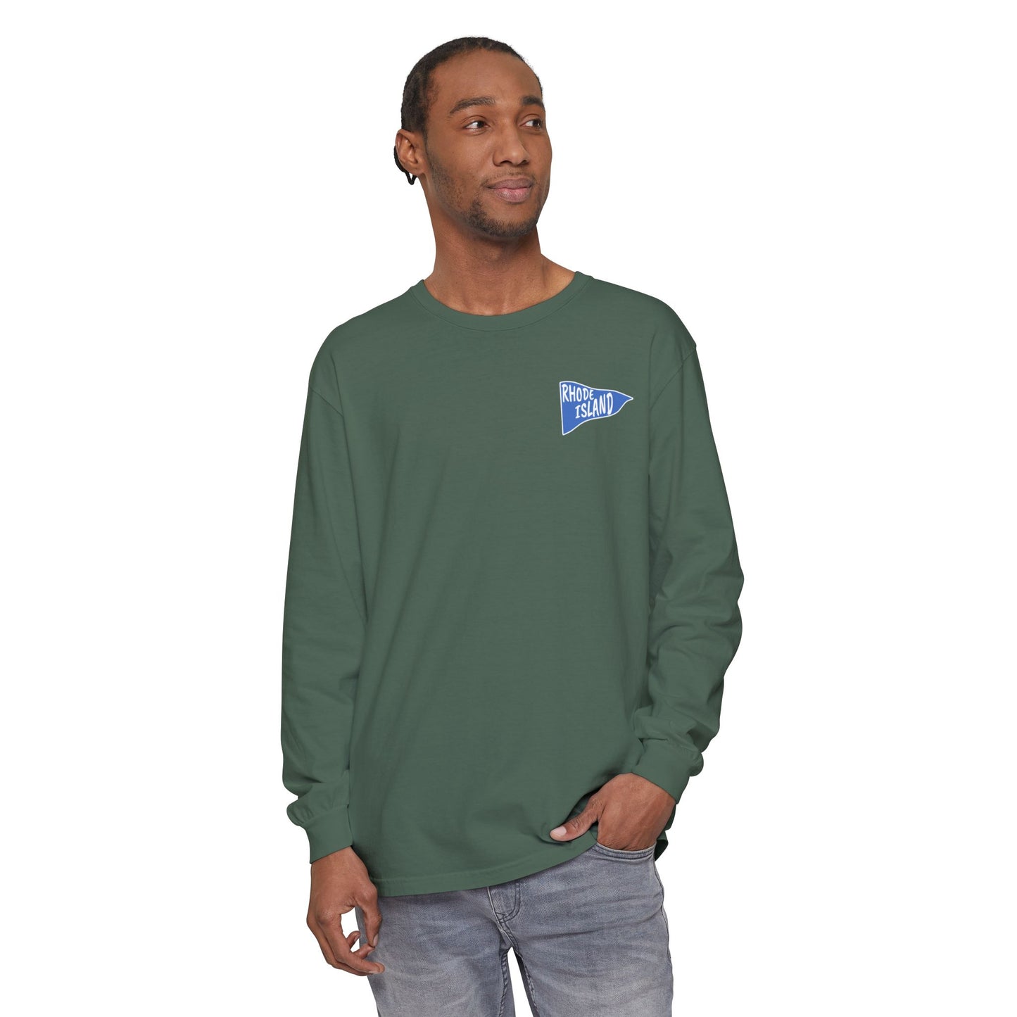 College Sketch Unisex Long Sleeve T-Shirt