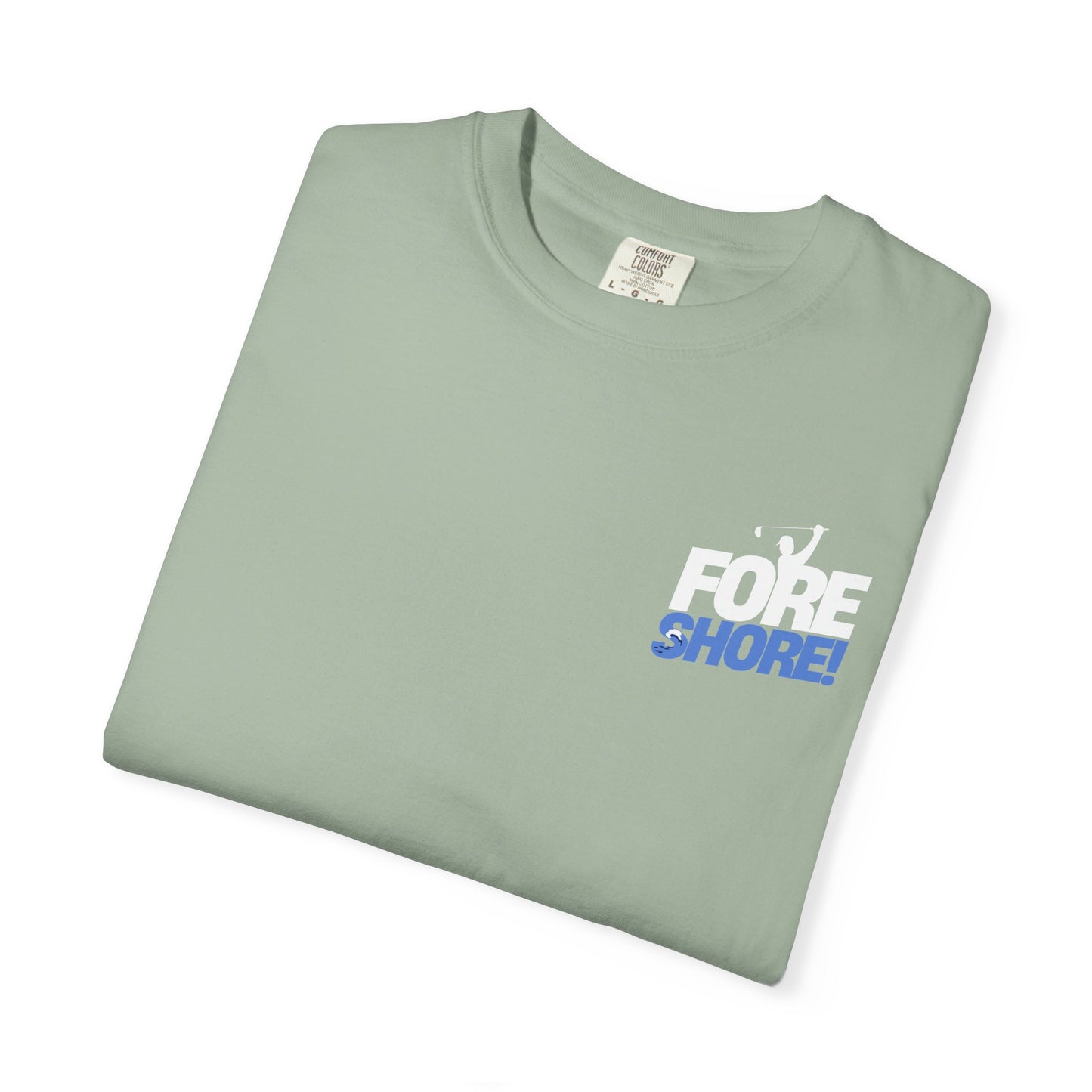 Fore Shore- Golfer Coastal Tee