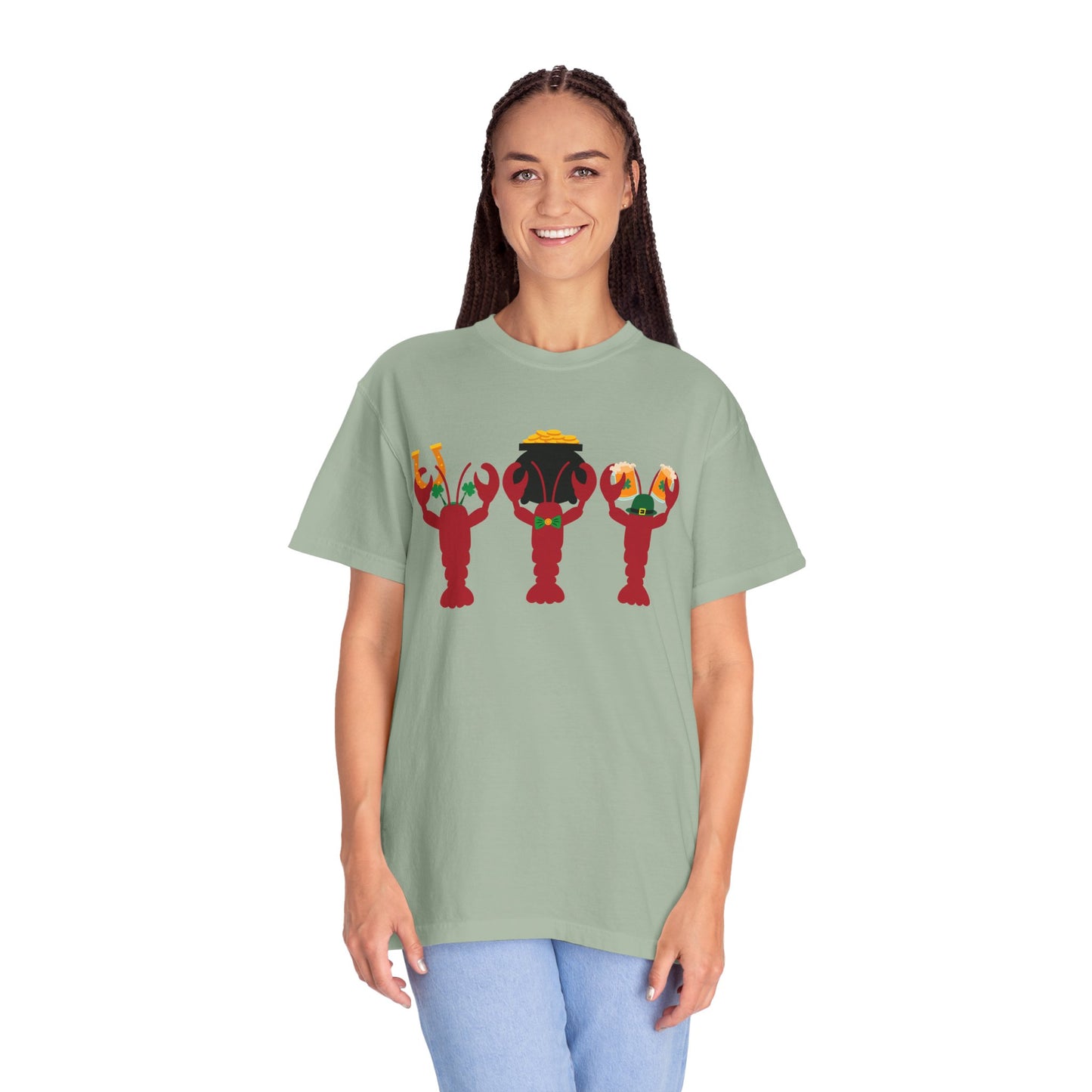 St. Patrick’s Day Lobster T-Shirt — Lucky Lobster Tee