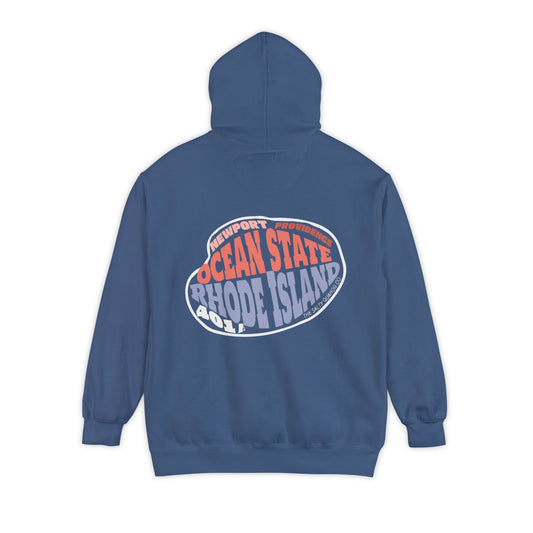 Rhode Island Quahog Shell Hoodie