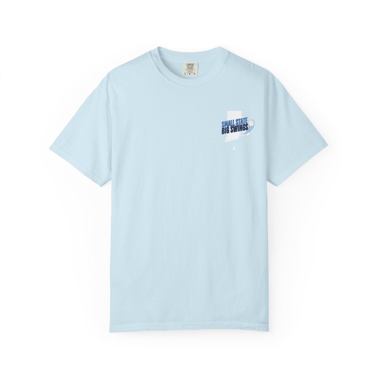 Small State Big Swings- Golfer Coastal Tee