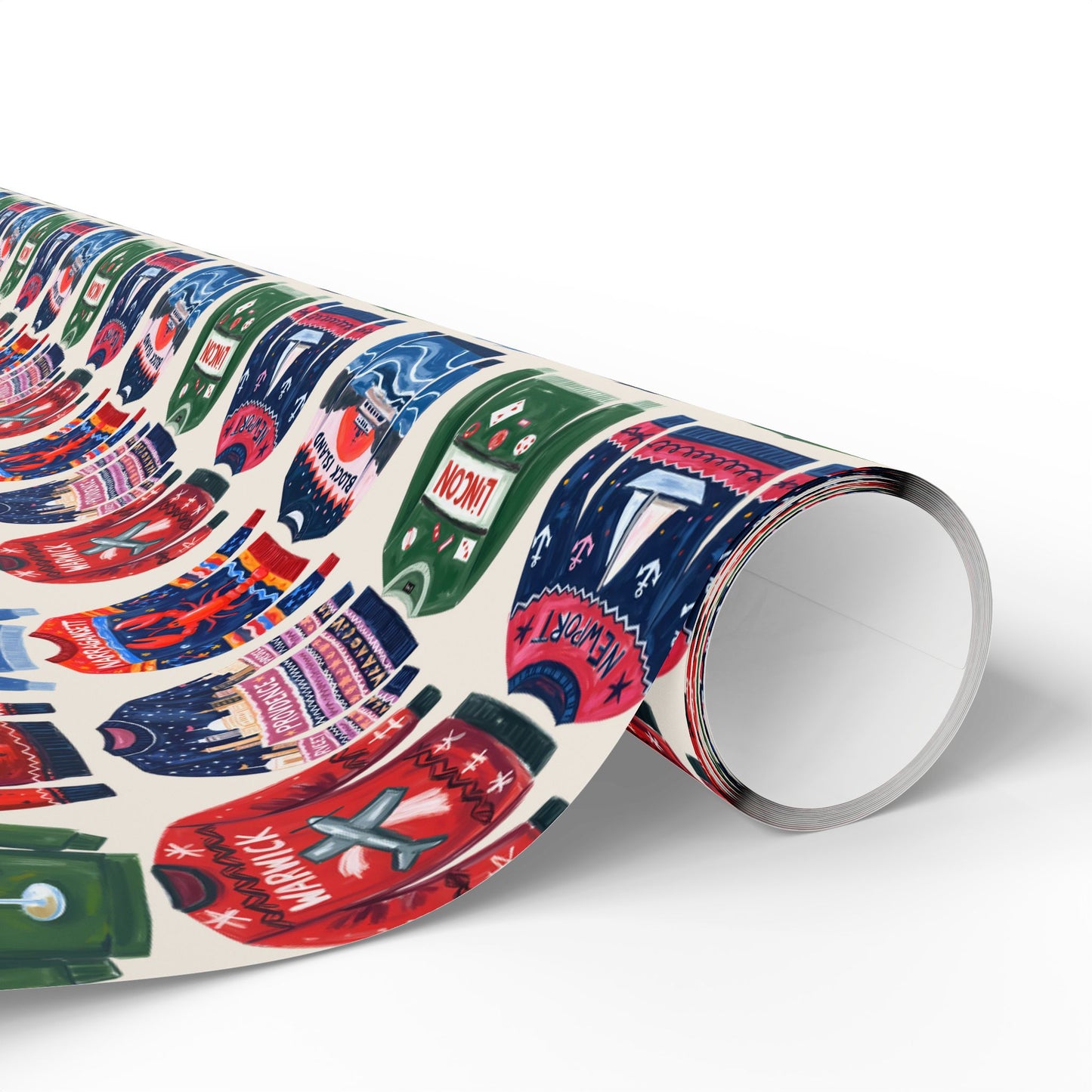 RI Ugly Sweater- Wrapping Paper