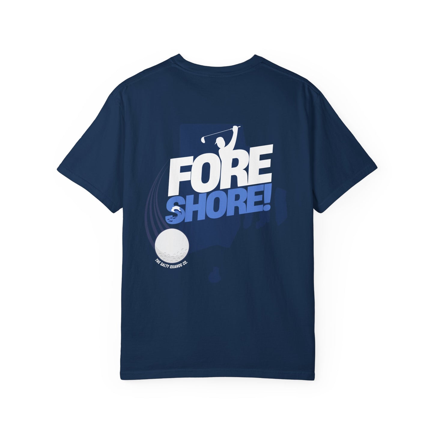 Fore Shore- Golfer Coastal Tee