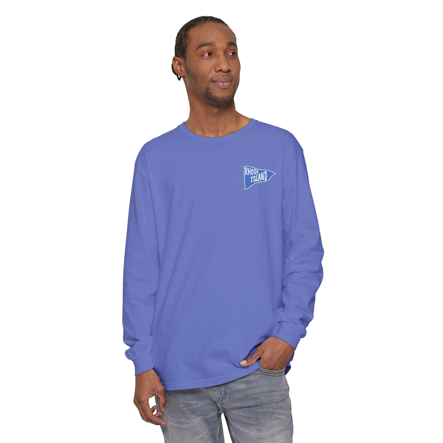 College Sketch Unisex Long Sleeve T-Shirt