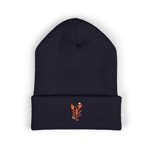 Embroidered Salty Quahog Lobster Beanie