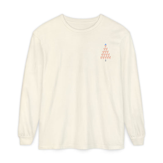 Quahog Lobster Shaped as a Lobster - Long Sleeve T-Shirt