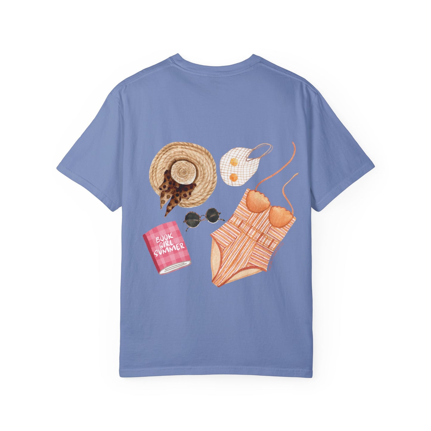 Book Girl Summer T-shirt