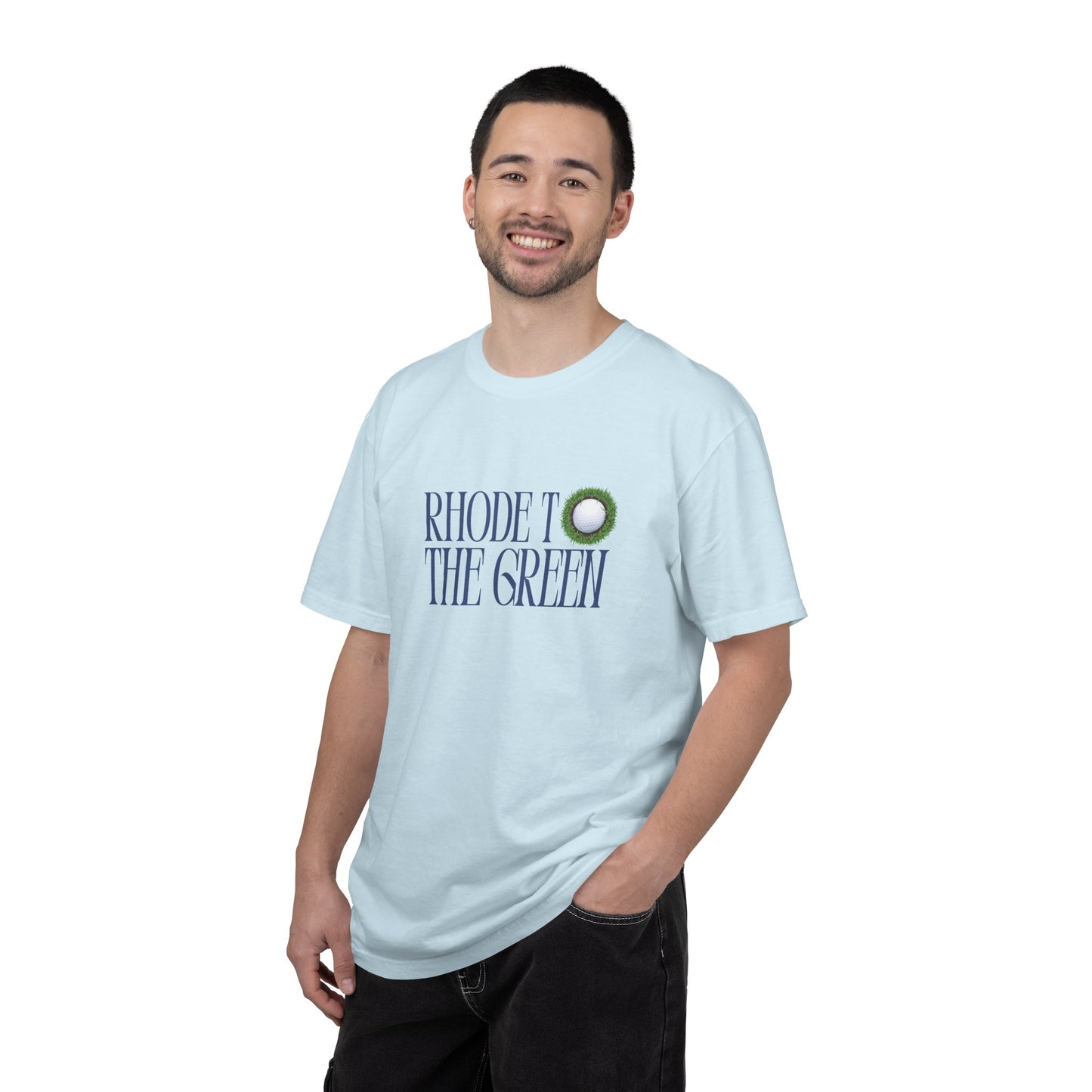 Rhode to the Green — Golfer Coastal Tee
