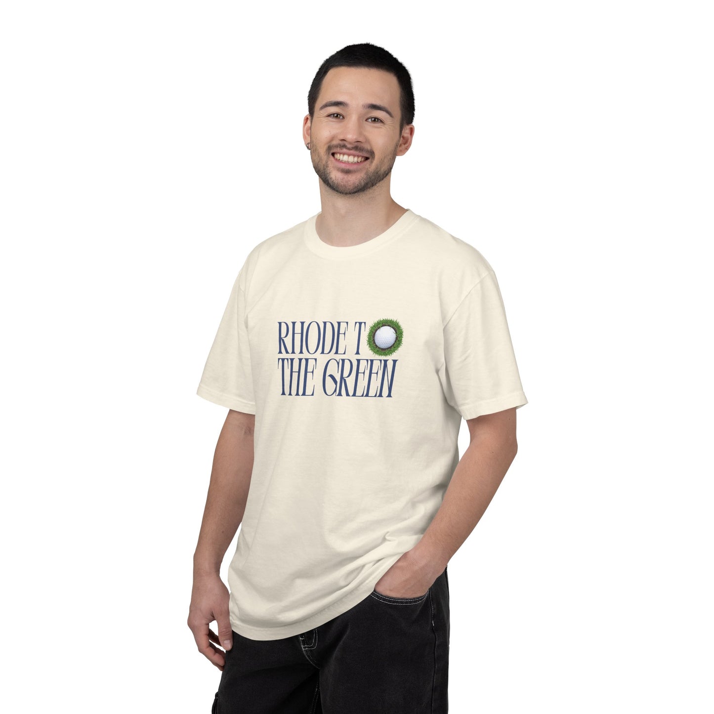 Rhode to the Green — Golfer Coastal Tee