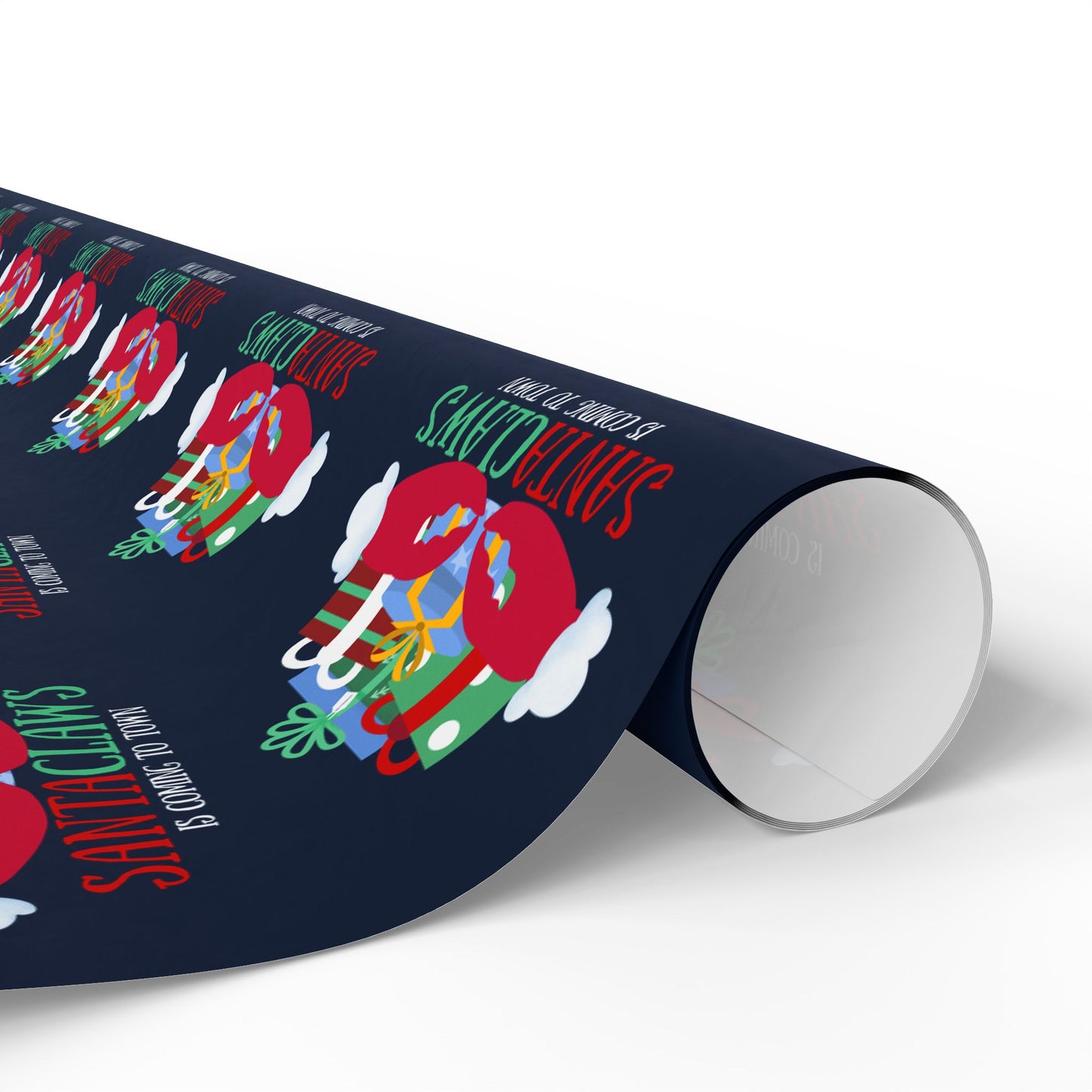Santa Claws Wrapping Paper