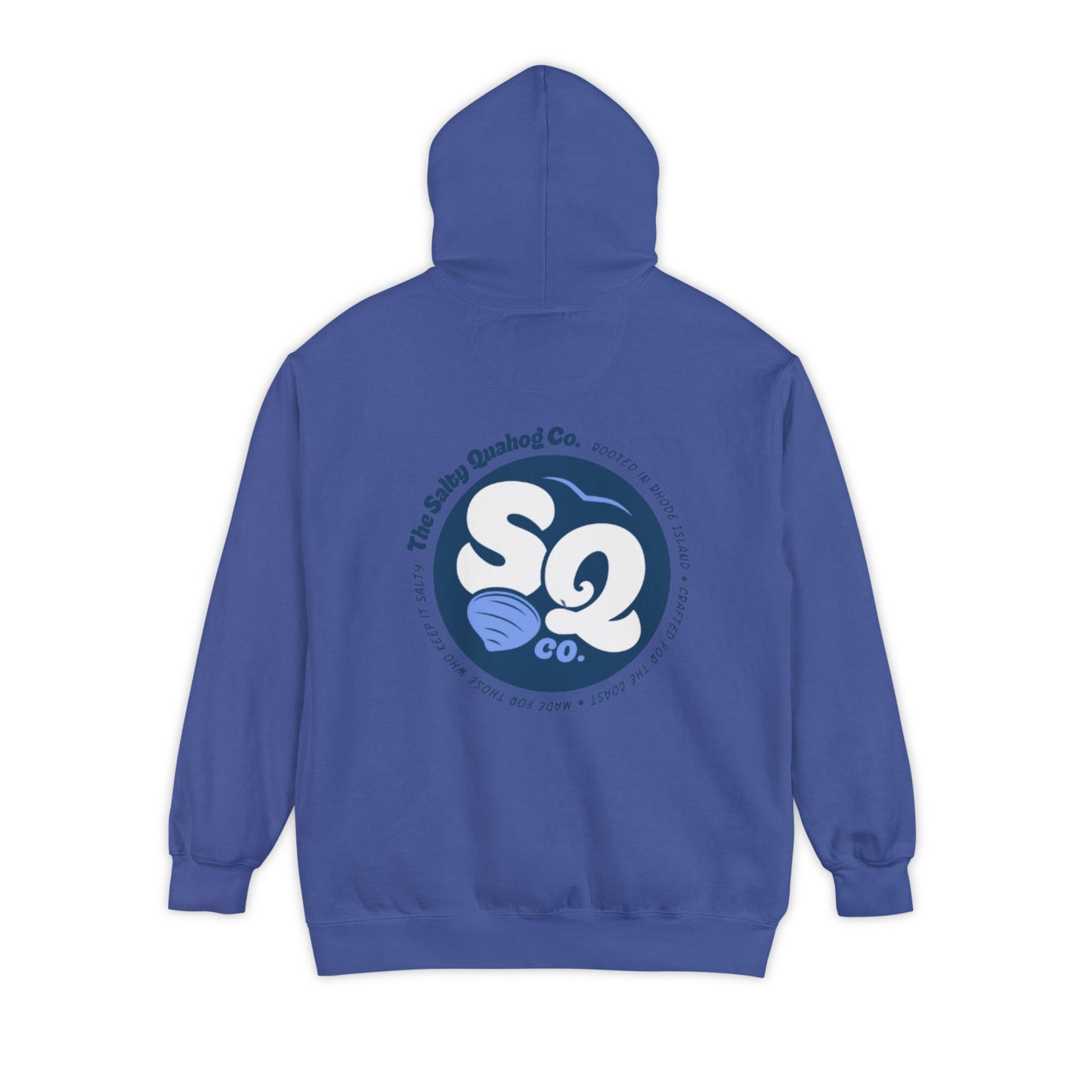 Salty. Hoodie with Logo on back