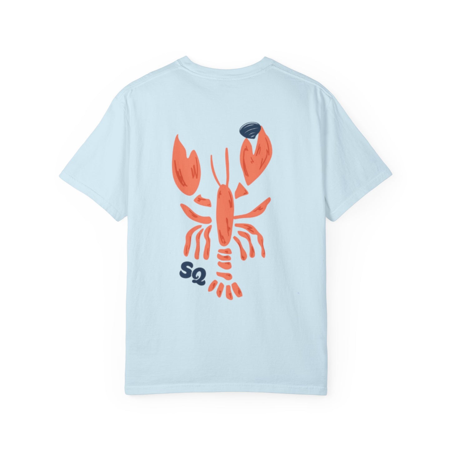 Salty Quahog Tee- Lobster on back