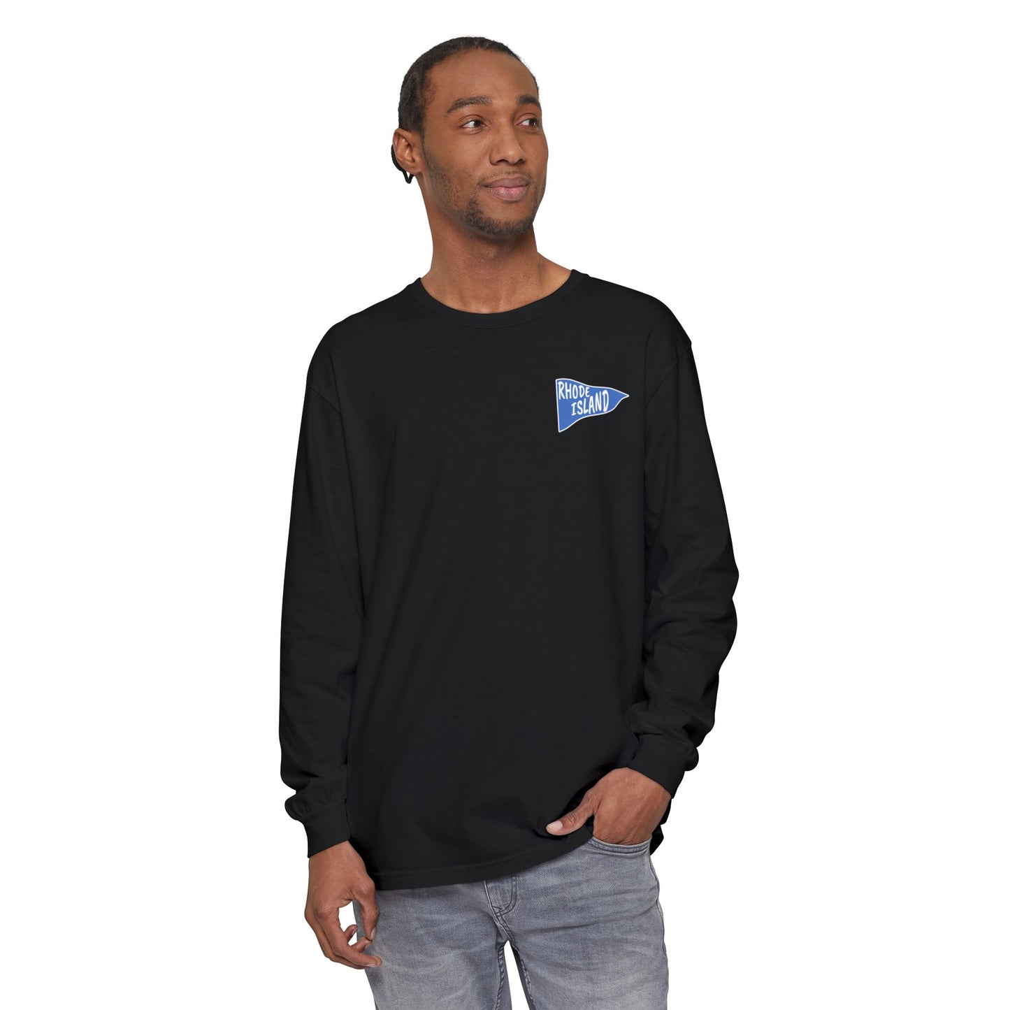 College Sketch Unisex Long Sleeve T-Shirt