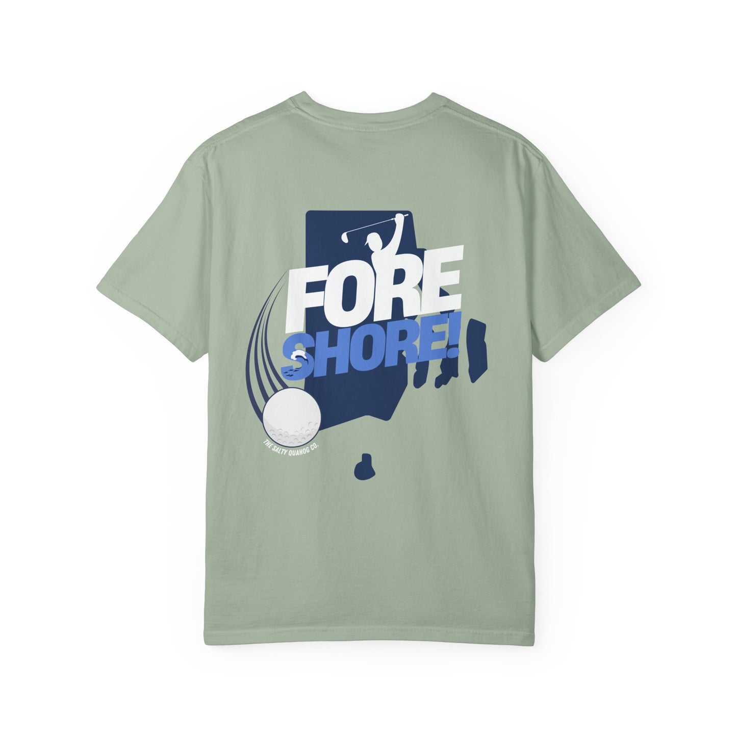Fore Shore- Golfer Coastal Tee