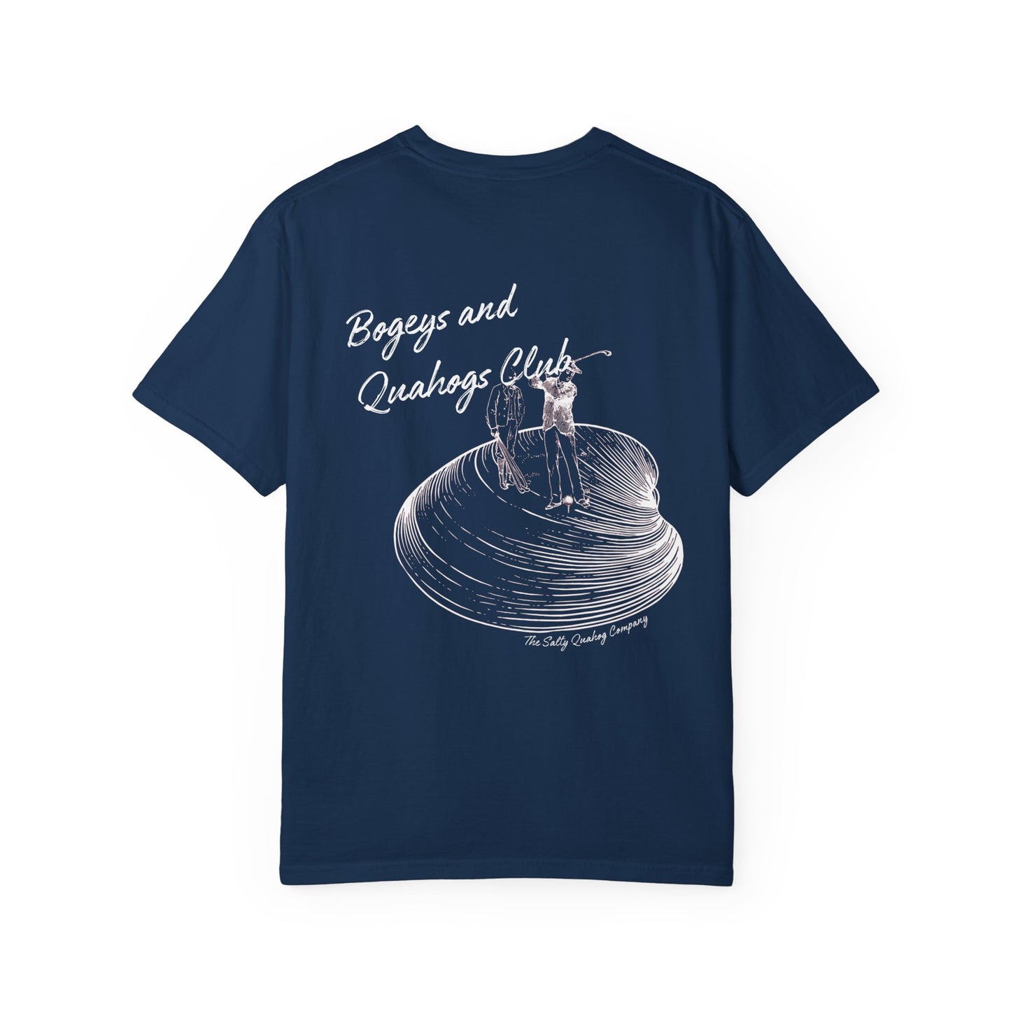 Bogeys and Quahogs- Golfer Coastal Tee