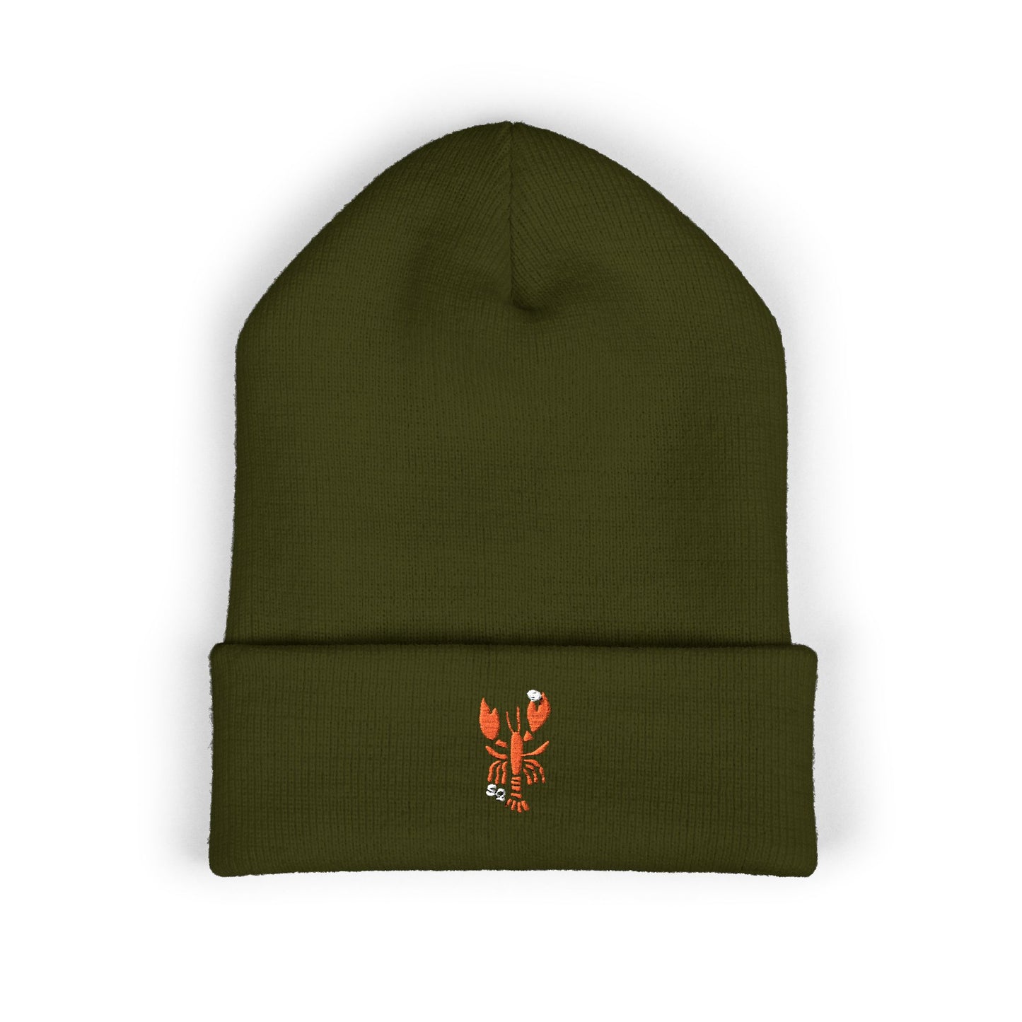 Embroidered Salty Quahog Lobster Beanie
