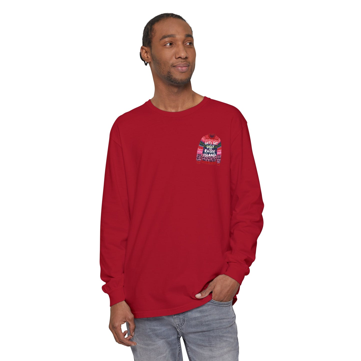 RI Ugly Sweater - Long Sleeve T-Shirt