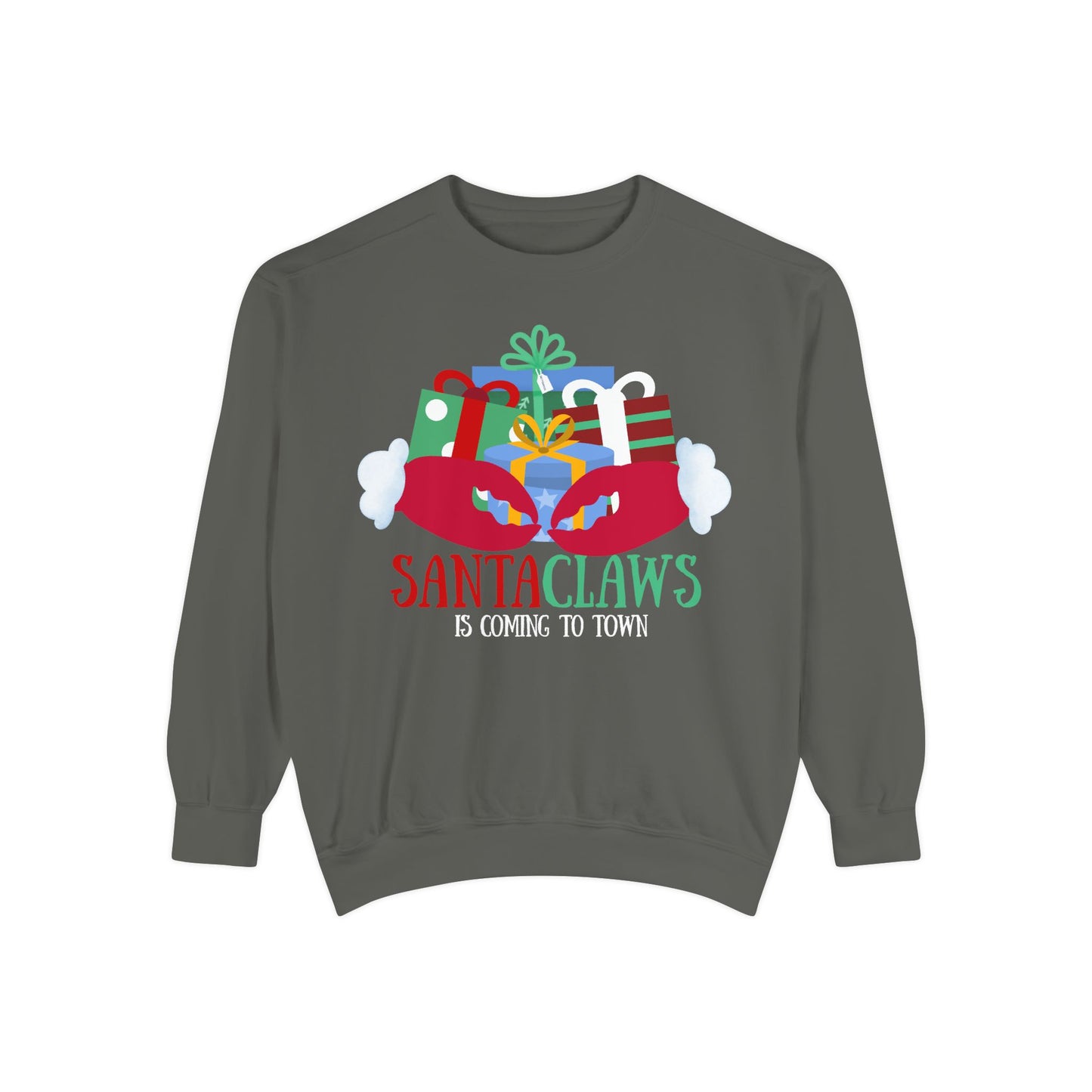 Santa Claws Holiday Creneck