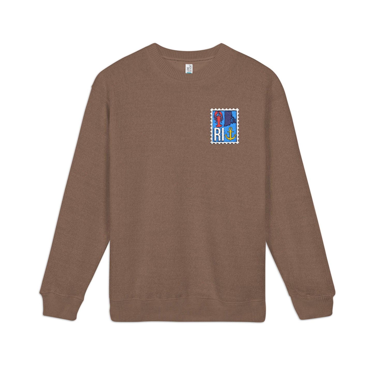 RI Stamp Knit Crewneck